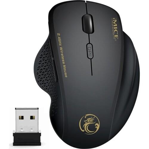 New style mouse smart game wireless Mouse PC Optical Mause with USB receiver 6 button 2.4ghz wireless mouse 1600 DPI laptop