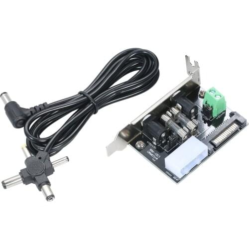 ATX Controller Board DC Power Module Expansion Board for Monitor / Printer / Network Equipment / DIY Audio