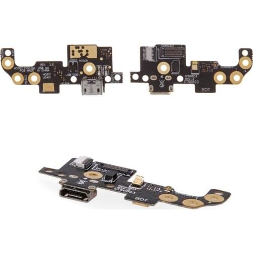 Flat Cable Compatible For Asus ZenFone Zoom (ZX551ML) (Microphone,USB Charge Connector Board)Replacement Parts