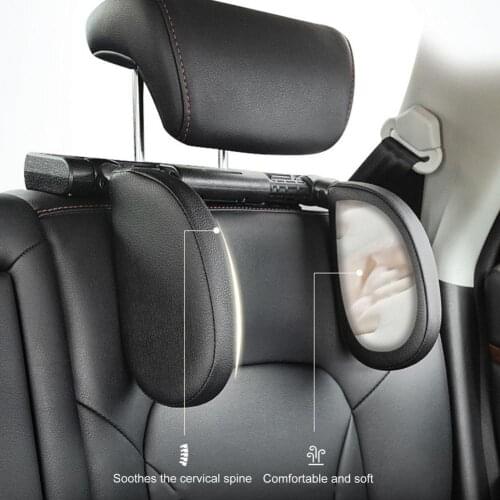 Car Seat Headrest Pillow Travel Rest Neck Pillow Support Solution For Kids Pillow And Adults Auto Seat Head Cushion Car Pillow