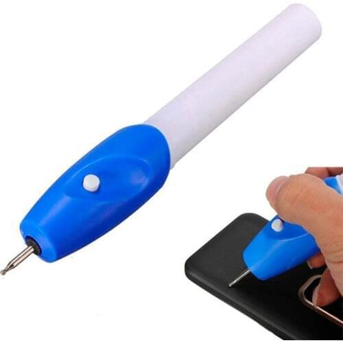 DIY Electric Mini Engraving Pen Handhold Carving Tools Machine Metal Chisel Mark Plastic Glass Wood Engraver Automatic Pen Carve