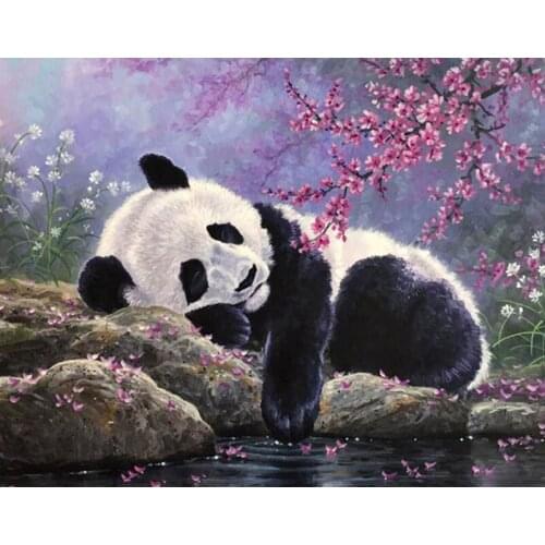 SenyuArt Embroidery Mosaic Diamond Paiting 5D DIY Full Drill Kit Accessories Cuadros Animal Panda Paint with Diamant Anime Decor