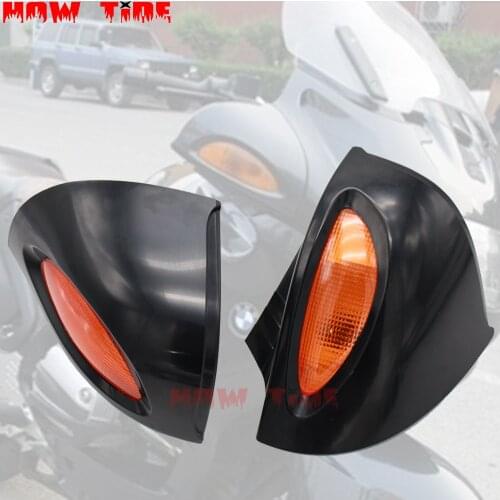 Signal Lens Rearview Glass Side Mount Mirrors for BMW R 850/1100/1150 RT R850RT R1100RT R1150RT RT850 RT1100 RT1150