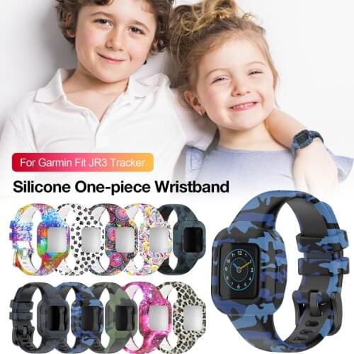 Silicone Wrist Band Replacement Strap for GarminFit JR3 Tracker Smart Watch Band Replacement Strap Watch Accessories