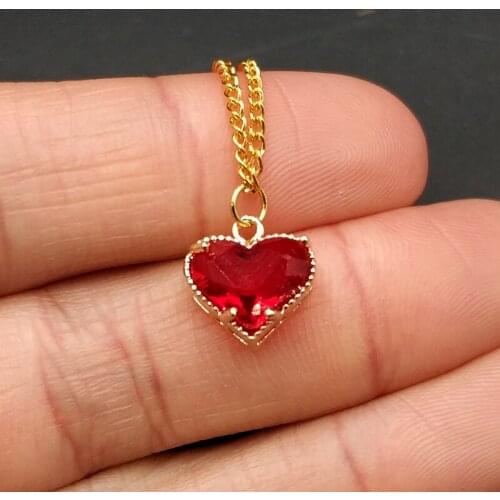 1:6 Soldier doll jewelry crystal diamond love necklace ruby 12 inch female doll available