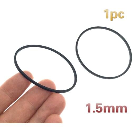 1pc 1.5mm thickness width transmission rubber drive belt for walkman repeater cassette deck counter audio tape recorder