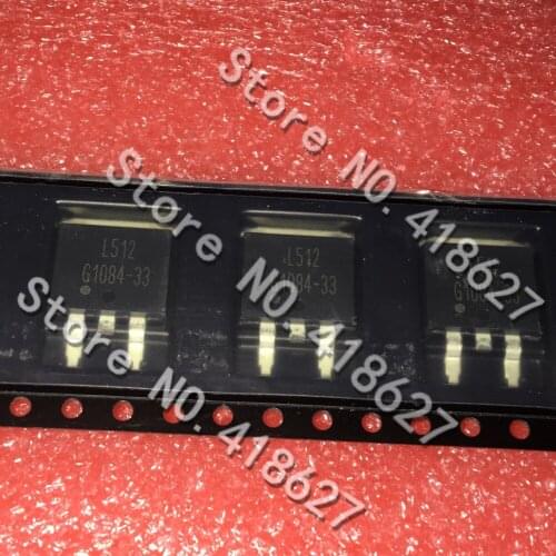 50PCS/LOT G1084-33TU3UF G1084-33 TO-263 Three-terminal regulator New spot Quality Assurance