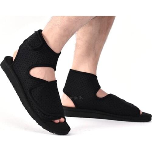 New ankle boots elastic diving cloth pressurized anti-leg sprain ankle protection ankle fixation ankle pain wear shoes diabetes