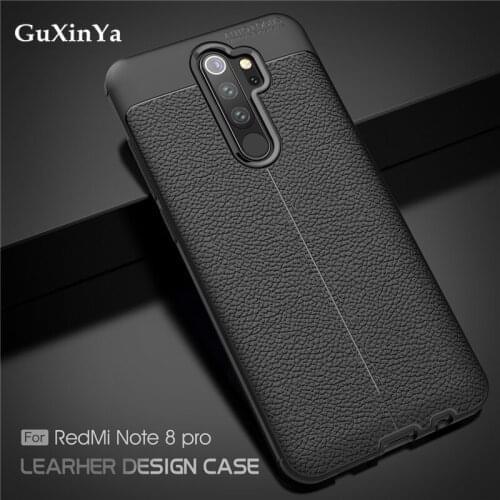 Cover Redmi Note 8 Pro Phone Case Luxury Leather ShockProof TPU Protective Case For Xiaomi Redmi Note 8 Pro Capa Redmi Note 8