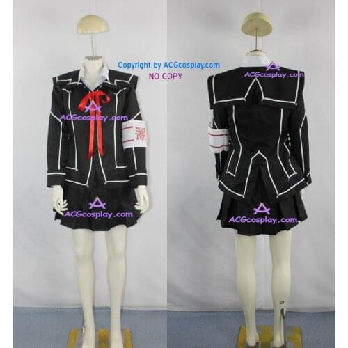 Vampire Knight Yuuki Cross Black Uniform Cosplay Costume school uniform ACGcosplay