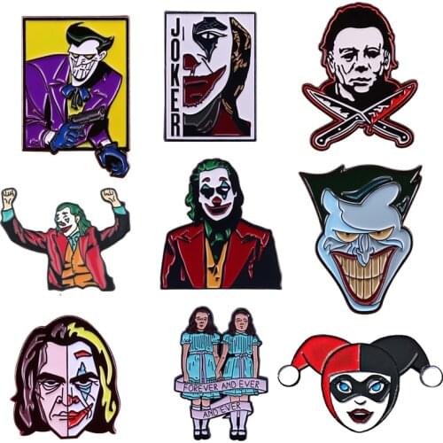 DZ268 Fashion Figure Anime Collection Enamel Pins and Brooches for Women Lapel Pin Backpack Bags Badge Kids Gifts