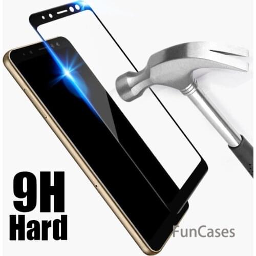 Screen Cover For Samsung Galaxy A7 A6 A8 Plus 2018 J6 J4 Plus J8 A7 2018 Case Tempered Glass For Samsung A5 2017 J6 A6plus A 6 7