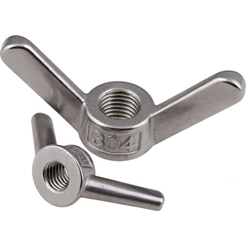 Wing Nuts 304 A2 Stainless Steel Nut M6 M8 M10 M12 M14 M16 M18 M20 M24