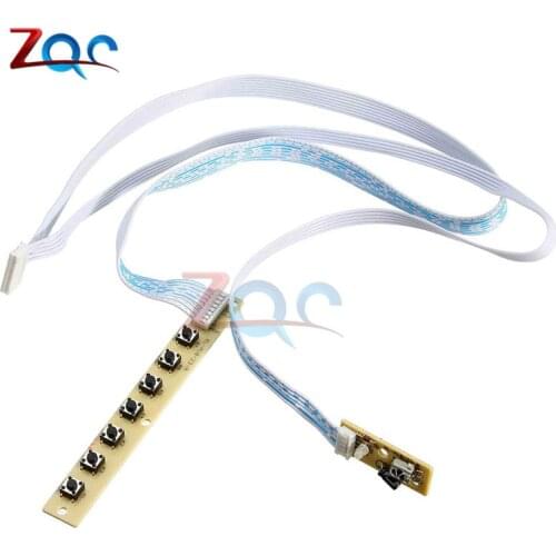 7 Key Switch IR Infrared Remote Module TV V29 V59 Edge Keypad Board with Multi-functional Interface