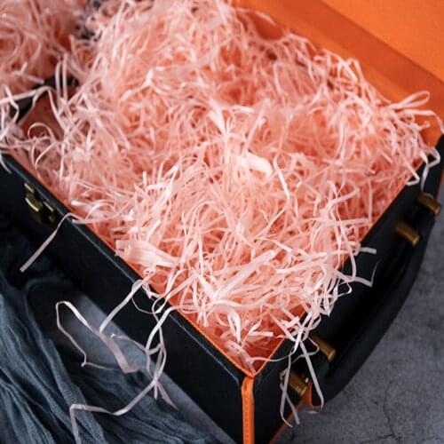Shredded Crinkle Paper Raffia Candy Boxes DIY Gift Filling Material Tissue Party Packaging Filler Decor Wedding