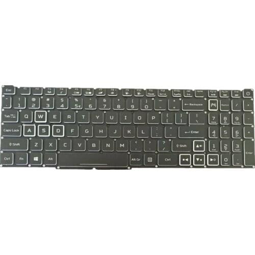 Laptop Keyboard For ACER For Nitro AN515-55 Black US United States Edition