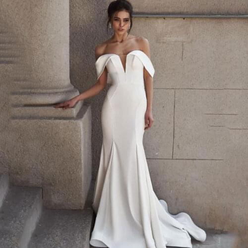 M.T.C Bridal Mermaid Silhouette Wedding Dresses