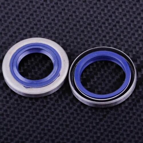 LETAOSK 2pcs Oil seal set Fit for Husqvarna 362 365 371 372 Chainsaw 503 26 03-01 Accessories