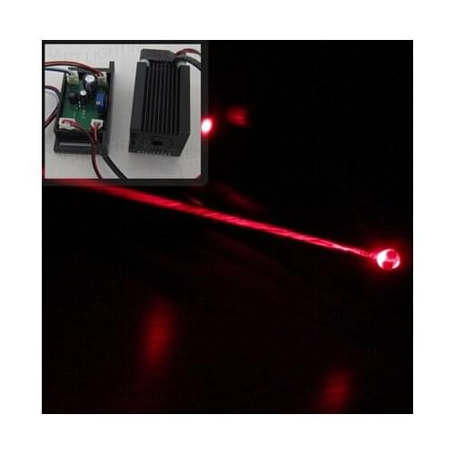NEW DC12V 638nm 400mW Red laser Module with TTL and Fan for RGB laser Stage lighting