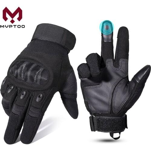 Men Full Finger Motorcycle Touch Screen Gloves Cycling Motocross Bicycle Mountain Bike Racing Moto Riding Protective Equipment