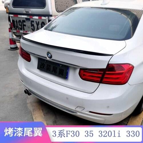 Suitable For 13-19 New Bmw 3 Series F30 35 320li 330 Modified M3 Special Carbon Fiber Decorative 325li Tail