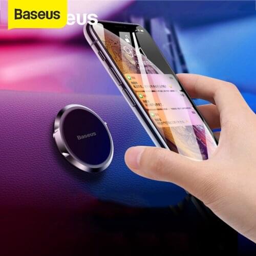 Baseus Univeral Magnetic Car Phone Holder Air Vent Mount Magnet Dashboard Car Holder Desk Wall Sticker Mobile Phone Holder Stand