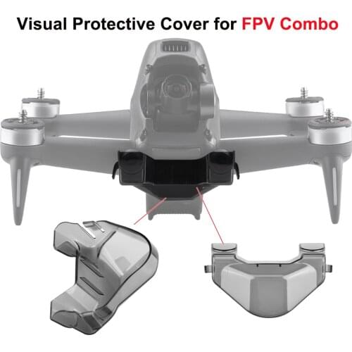 Visual Protective Cover for DJI FPV Combo Drone Lens Down-view Integrated Cover Obstacle Avoidance Sensor Dust Cap Accessory