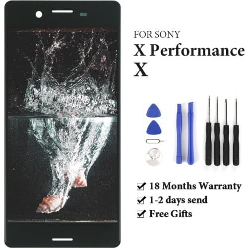 1pc 5" Phone Replacement LCD For Sony Xperia X & X Performance F8131 Screen Display Digitize Assembly Compatible No Dead Pixel