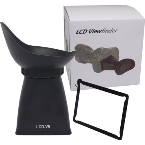 2.8x V5 LCD Viewfinder view finder 3" inches 4:3 Magnifier Eyecup Hood for Nikon