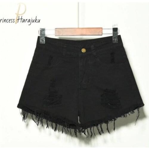 2021 New Mid Waist Summer Plus Sizes Shorts Casual Fashion Denim Women Shorts Fur-lined Leg-openings Sexy Short Jeans S-XXXXXL