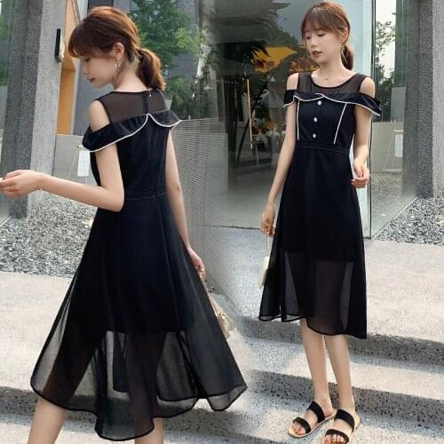 73254# Maternity Clothes Nursing Dress Summer Loose Stylish Dress Pregnant Women Pregnancy Clothes Breastfeeding Dress