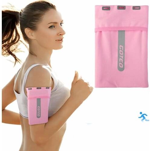 Running Mobile Phone Arm Bag Sport Phone Armband Bag Holder For iPhone Case Jogging Samsung Running Cover Waterproof V3C1