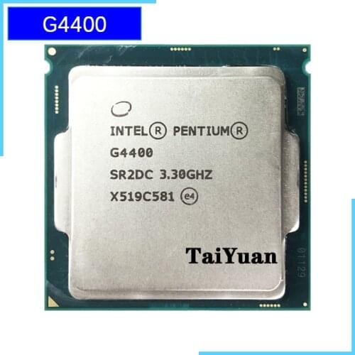 Intel Celeron G4400 3.3 GHz Dual-Core Dual-Thread 54W CPU Processor LGA 1150
