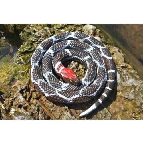 Simulation Snake Toy Tricky Funny Spoof Simulation Snake Toy New Strange Creative Whole Person Fake Snake For Chidren Kids Gift