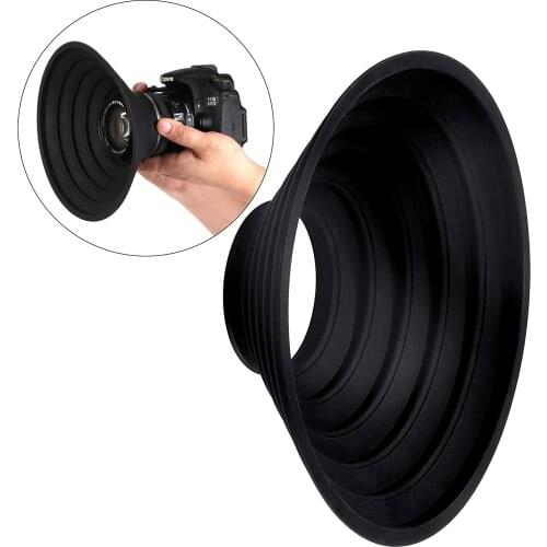 The Ultimate Lens Hood Take Reflection-Free Photos Video Silicone Ultimate Lens Hood Universal for Nikon Canon Pentax