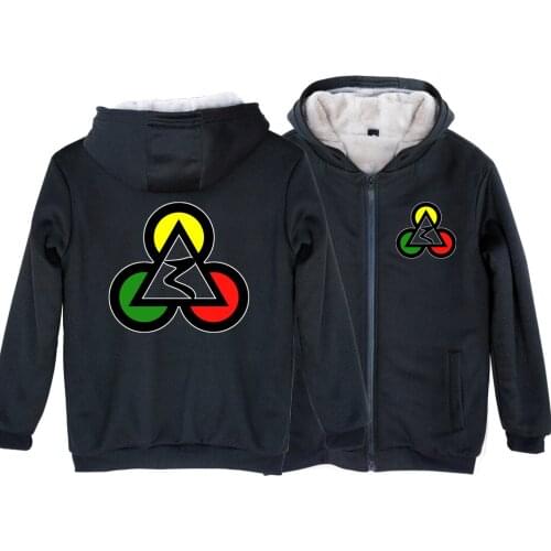 Suit Club Poker Spade Egypt Pyramids Reggae Rasta Red Green Yellow Man Boy Parkas Full Zip Coat Plus Velvet Winter ZIIART