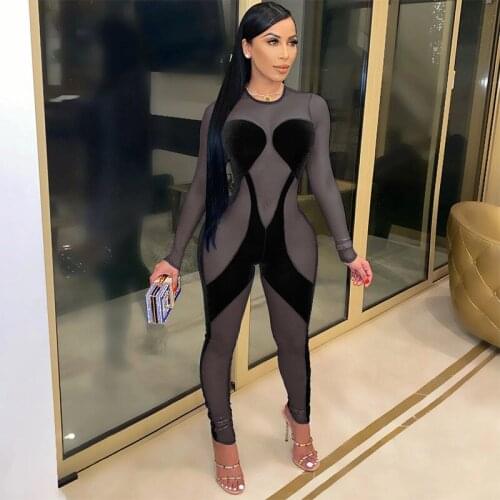 KUKAKEY Women's Transparent Bodysuits