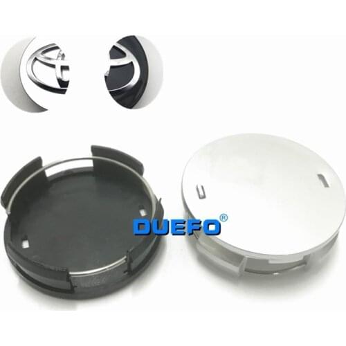 Hot 4pcs/lot Wheel Center Hub Cap Auto badge covers emblem for Toyota Corolla Vios Reiz YARIS CAMRY AURION RAV4 /62mm emblem