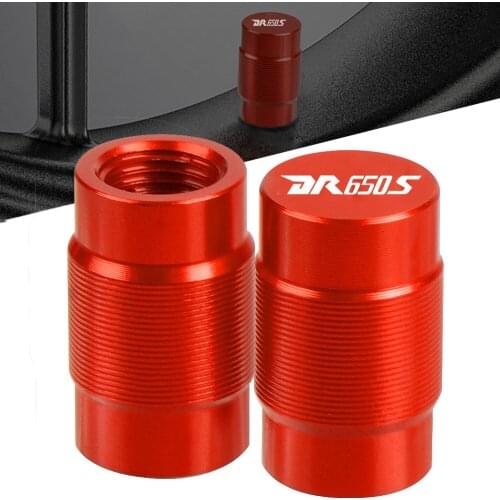 Motorbike DR 650S CNC Vehicle Wheel Tire Valve Stem Caps Covers For Suzuki DR650S DR650 S 1994-2018 2017 2016 2015 2014 213 2012