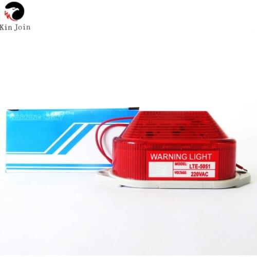 Outdoor Security Alarm Strobe Signal Warning Light LED Lamp Small Flashing Light(No Sound)