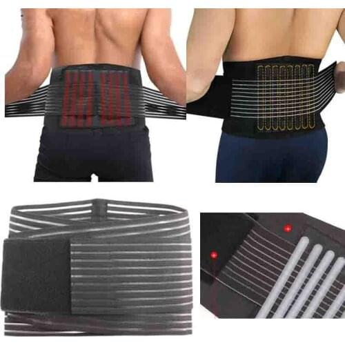 Lumbar Support Belt Herniation Orthopedic Medical Strain Pain Relief Corset Back Injury Support Belts Decompression Brace