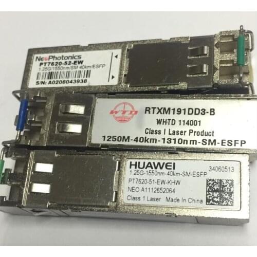 PT7620-52-EW 1.25G/1550nm/SMF 40Km