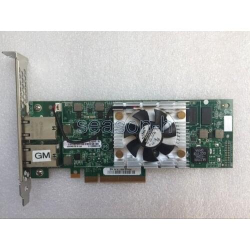 QLogic QLE3242-RJ RJ45 10GbE PCIE8 2-Port Network Adapter Full profile bracket