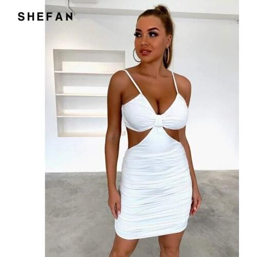 Shefan White Summer Dresses
