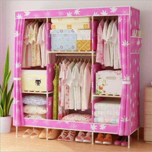 Factory Price Solid Wood Wardrobe length 150 cm