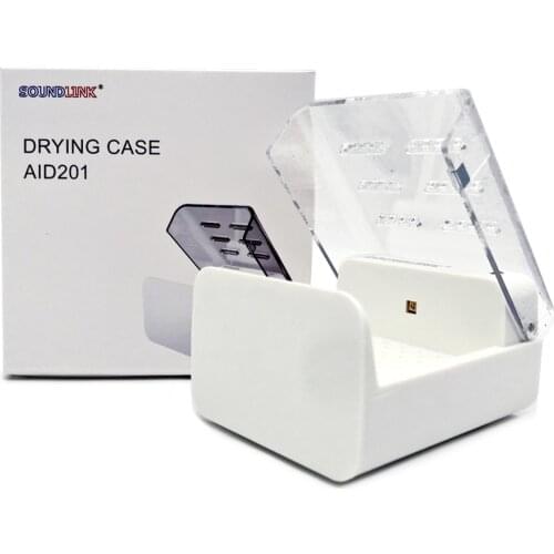 Hearing Aid Dryer LED UV Light Dehumidifier Drying Case Dryer Dry Box