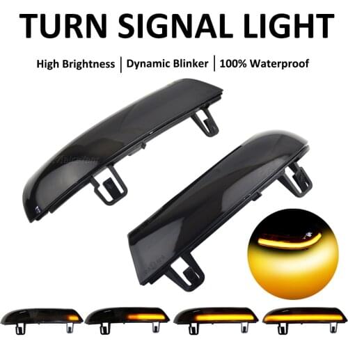 Dynamic Blinker Turn Signal LED For VW GOLF 5 GTI Variant Jetta MK5 Passat B5.5 B6 Plus GT Sharan EOS SuperB Mirror light