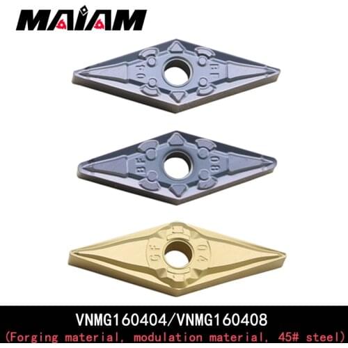 VNMG1604 Rhombus insert VNMG160404 VNMG160408 Stainless steel milling CNC insert(blade) VNMG1604 04 08 BF GF pattern inserts
