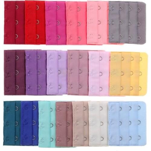 For Women Elastic 2/3/4Hooks Bra Extender Belt Buckle Adjustable Underwear Accessories Bra Extension Strap 1PC Hot Sale