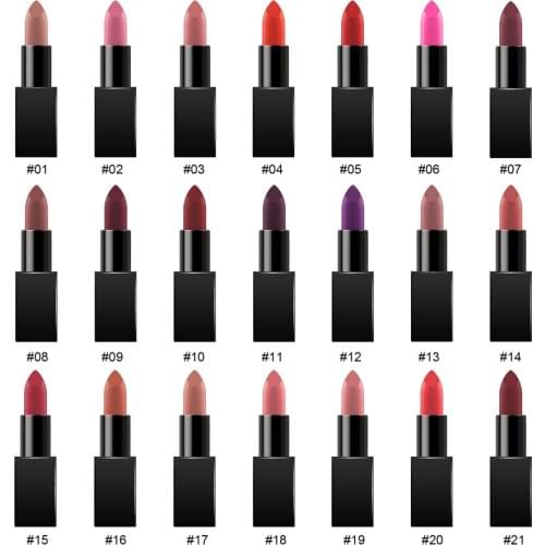 10 Piece Matte Lipstick Private Label Magnetic Lid Waterproof Nude Color Long Lasting Non Sticky Lip Makeup Cosmetics Custom